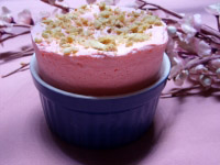 Soufflé glacé aux amandes