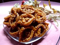 Chebakia aux amandes