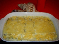 Gratin de pommes de terre et d'aubergines
