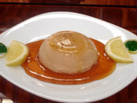 Crème renversée au caramel