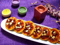 Mini pizzas au fêta