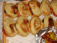 Des petits pains farcis