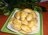 Gâteau farci aux abricots secs