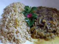 Tendre blé au curry