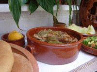 Tajine de gonbos