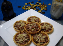 Des pizzas aux calamars conservés