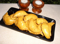 Chaussons au fromage et jambon
