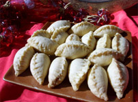 Gâteau en forme de chausson