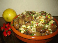 Olives confites