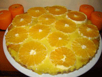 Tarte à l'orange