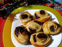 Brioche roulée au Nutella