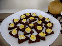 Des triangles à la ganache