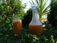 Jus d’orange à la compote de pommes