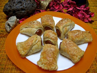 Saucisses cocktail en feuilleté