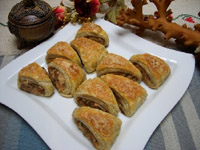 Feuilletés à la dinde hachée