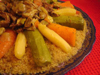 Couscous à la viande séchée